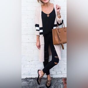 Goodnight macaroon striped sweater